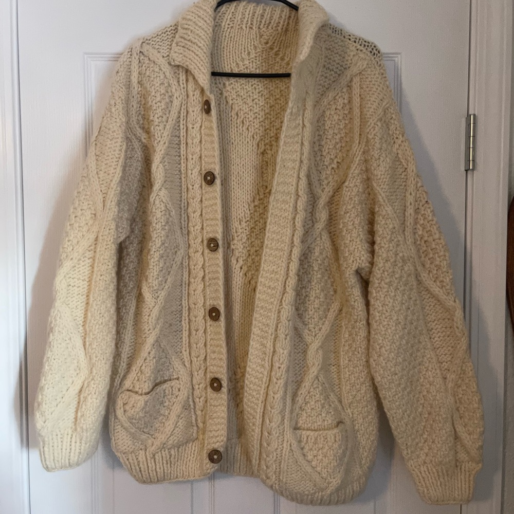 Vintage Cable Knit Fisherman Sweater